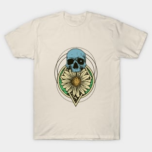 skull flower T-Shirt